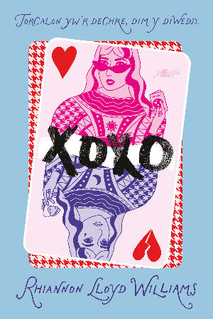 Clawr y llyfr: xoxo / Book cover: xoxo