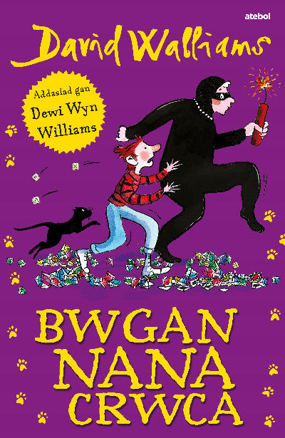 Clawr llyfr / Book cover: Bwgan Nana Crwca