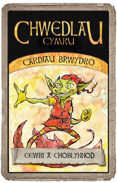 Gêm / Game: Cardiau Brwydro Chwedlau Cymru: Cewri a Choblynnod