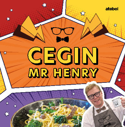 Clawr llyfr / Book cover: Cegin Mr Henry
