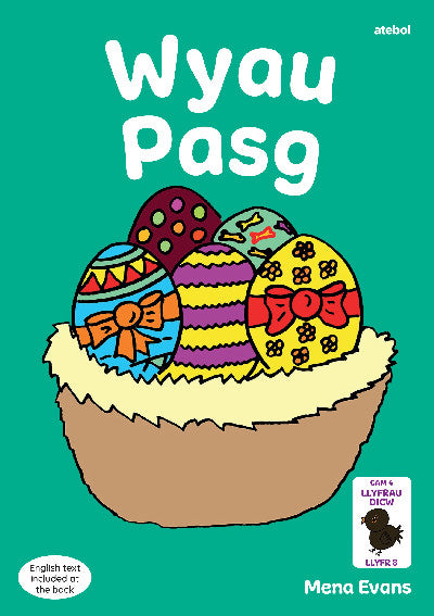 Clawr llyfr / Book cover: Llyfrau Hwyl Magi Ann: Wyau Pasg