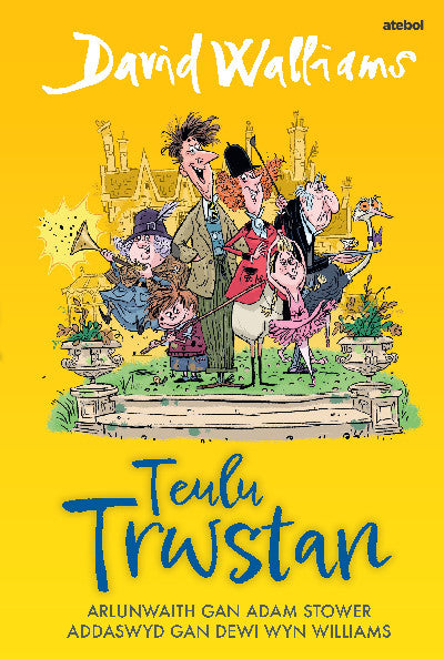 Clawr llyfr / Book cover: Teulu Trwstan