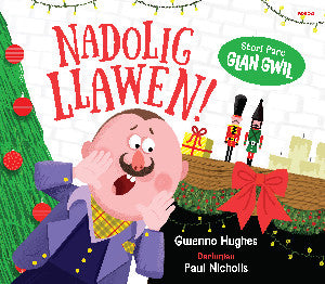 Clawr y llyfr: Parc Glan Gwil: Nadolig Llawen! / Book cover: Parc Glan Gwil: Nadolig Llawen!