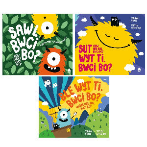 Clawr y llyfr: Pecyn Bwci Bo / Book cover: Pecyn Bwci Bo