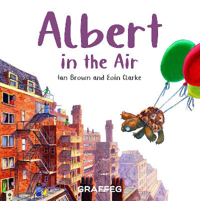 Clawr llyfr / Book cover: Albert in the Air