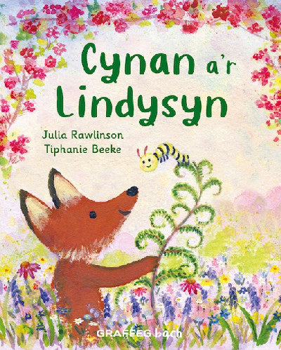 Clawr llyfr / Book cover: Cynan a'r Lindysyn