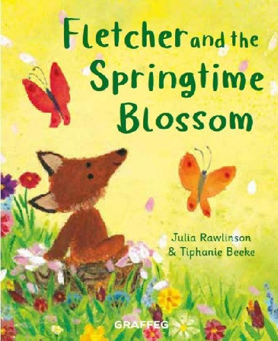 Clawr llyfr / Book cover: Fletcher and the Springtime Blossom