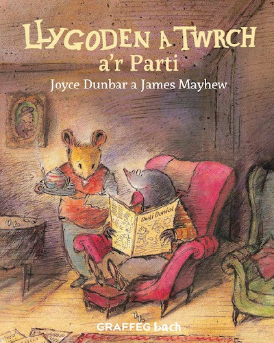 Clawr llyfr / Book cover: Llygoden a Twrch a'r Parti