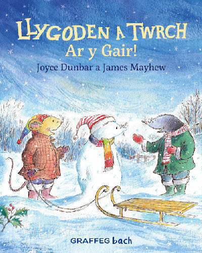Clawr llyfr / Book cover: Llygoden a Twrch: Ar y Gair!