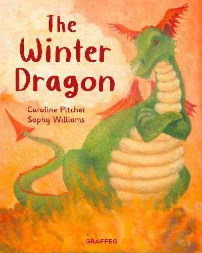 Clawr llyfr / Book cover: The Winter Dragon