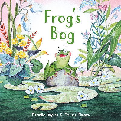 Clawr llyfr / Book cover: Frog's Bog