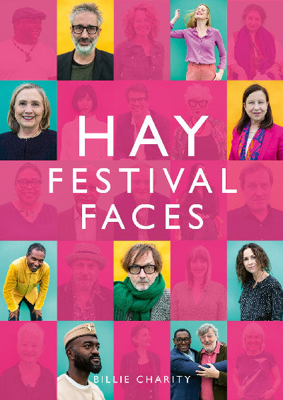 Clawr llyfr / Book cover: Hay Festival Faces