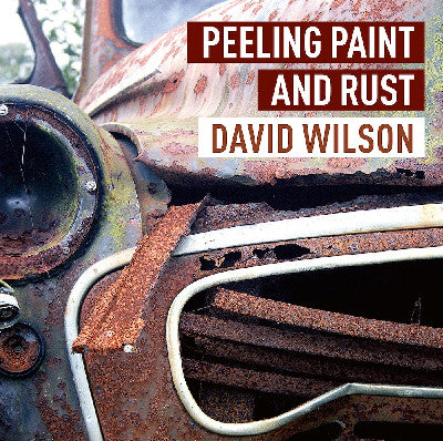 Clawr llyfr / Book cover: Peeling Paint and Rust