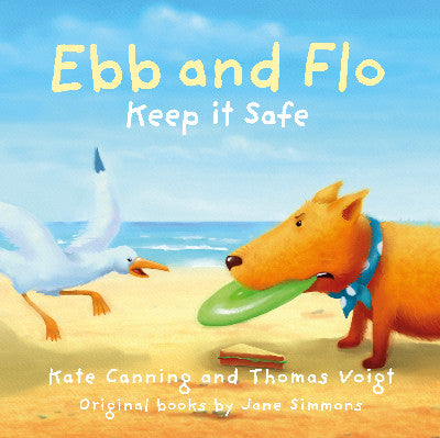 Clawr llyfr / Book cover: Ebb and Flo: Keep it Safe