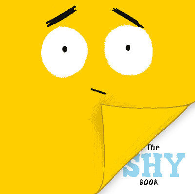 Clawr llyfr / Book cover: The Shy Book