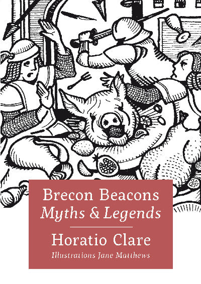 Clawr llyfr / Book cover: Brecon Beacons Myths and Legends