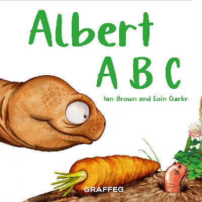 Clawr llyfr / Book cover: Albert ABC
