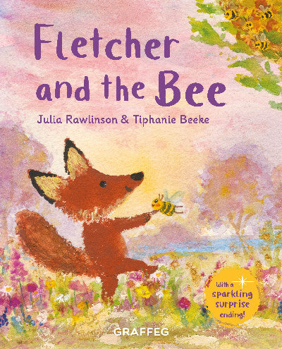 Clawr llyfr / Book cover: Fletcher and the Bee