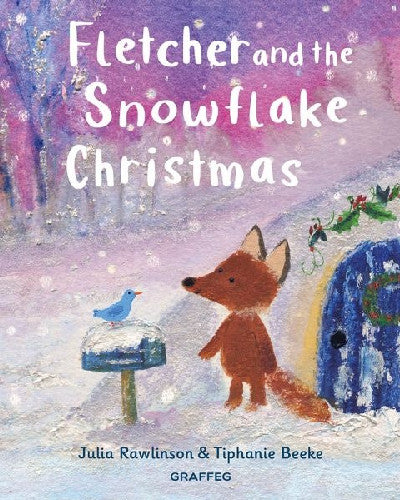 Clawr llyfr / Book cover: Fletcher and the Snowflake Christmas