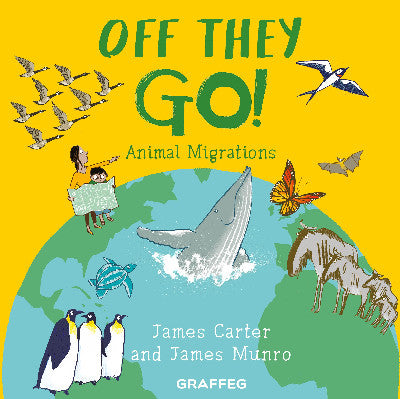 Clawr llyfr / Book cover: World of Wild: Off They Go!