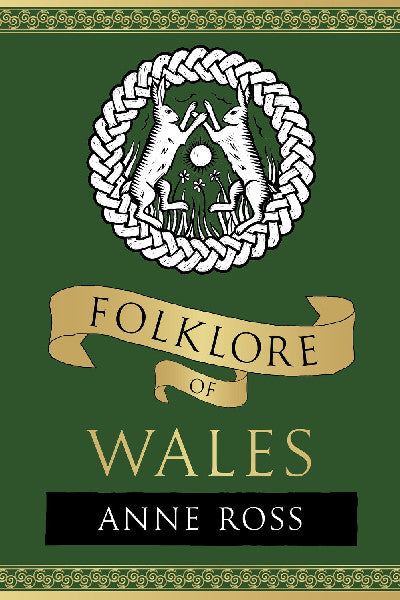 Clawr llyfr / Book cover: Folklore of Wales