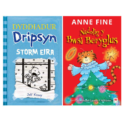 Clawr llyfr / Book cover: Pecyn Straeon Nadolig