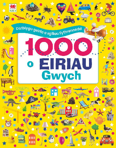 Clawr llyfr / Book cover: 1000 o Eiriau Gwych