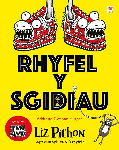 Clawr llyfr / Book cover: Rhyfel y Sgidiau