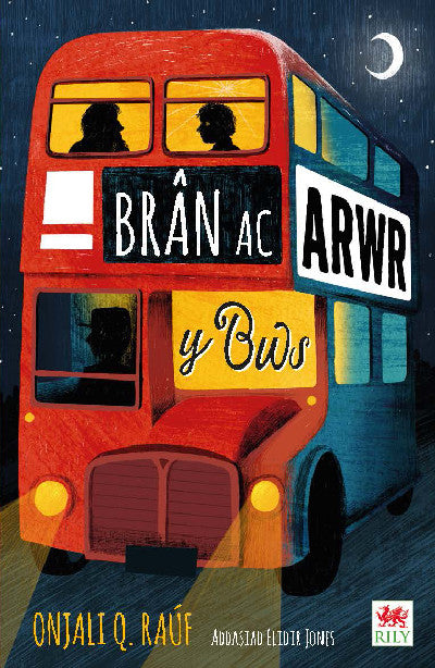 Clawr llyfr / Book cover: Brân ac Arwr y Bws