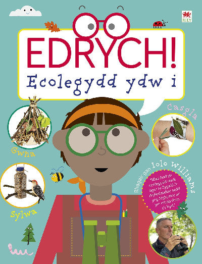 Clawr llyfr / Book cover: Edrych! Ecolegydd Ydw I!