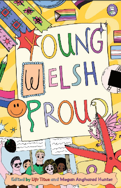 Clawr llyfr / Book cover: Young. Welsh. Proud