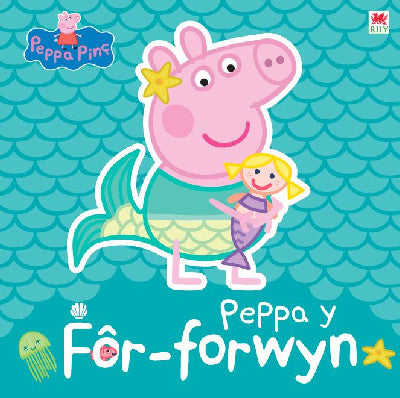 Clawr llyfr / Book cover: Peppa y Fôr-forwyn