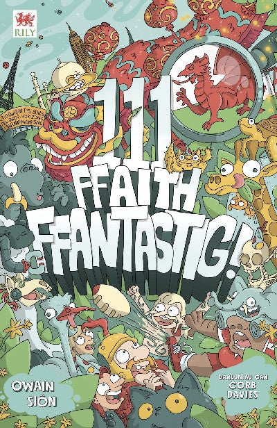 Clawr llyfr / Book cover: 111 Ffaith Ffantastig
