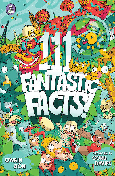 Clawr llyfr / Book cover: 111 Fantastic Facts!