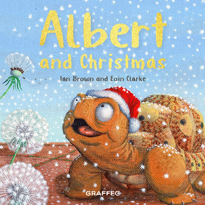 Clawr llyfr / Book cover: Albert and Christmas