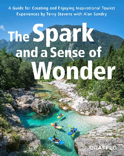 Clawr llyfr / Book cover: The Spark and a Sense of Wonder