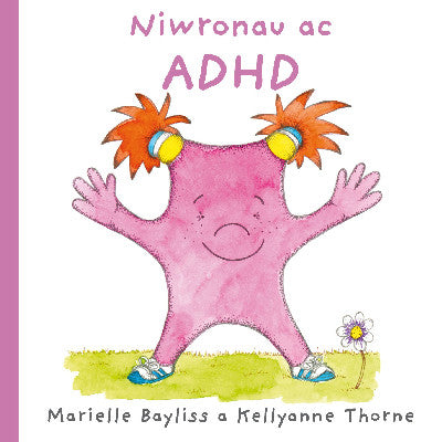 Clawr llyfr / Book cover: Niwronau ac ADHD