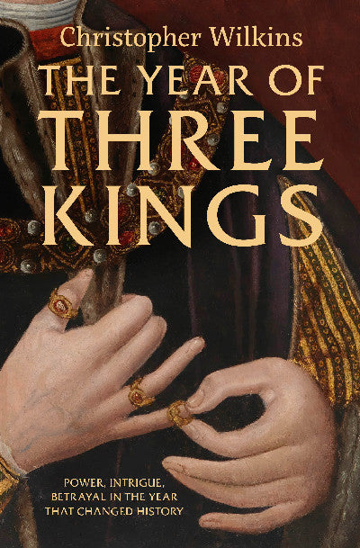 Clawr llyfr / Book cover: The Year of Three Kings