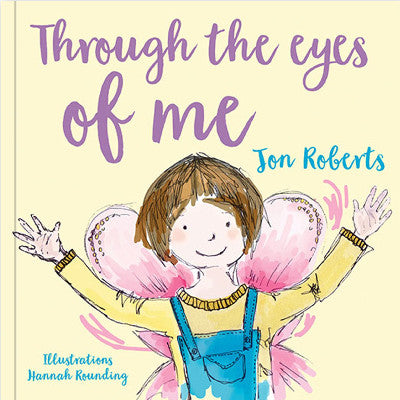 Clawr llyfr / Book cover: Through the Eyes of Me