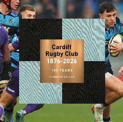 Clawr llyfr / Book cover: Cardiff Rugby Club Standard Edition