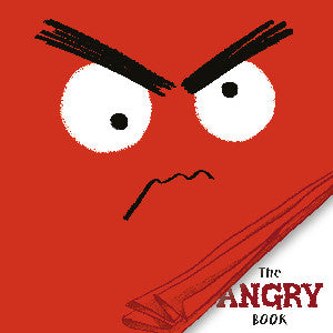 Clawr y llyfr: The Angry Book / Book cover: The Angry Book