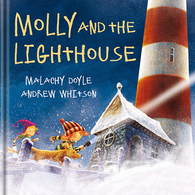 Clawr llyfr / Book cover: Molly and the Lighthouse (230x230mm)