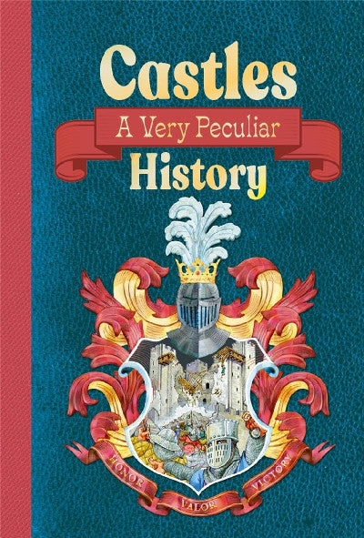 Clawr llyfr / Book cover: Castles - A very peculiar History