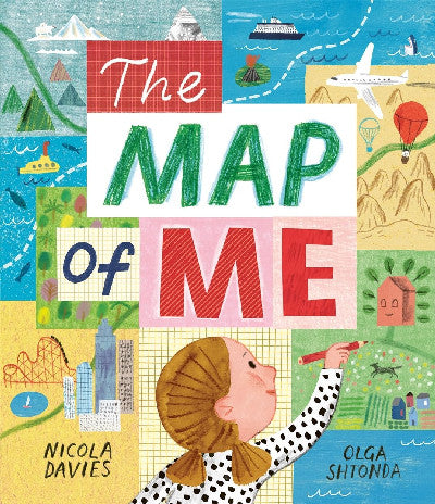Clawr llyfr / Book cover: The Map of Me