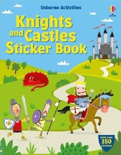 Clawr llyfr / Book cover: Knights and Castles Sticker Book