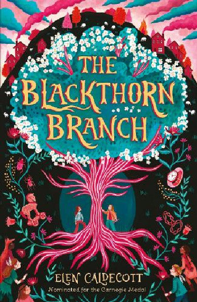 Clawr llyfr / Book cover: The Blackthorn Branch