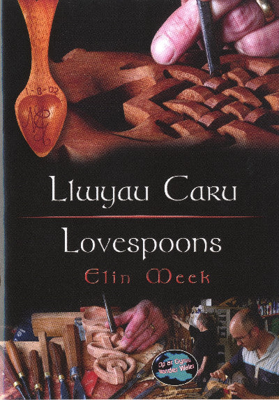 Clawr llyfr / Book cover: Cyfres Cip ar Gymru / Wonder Wales: Llwyau Caru / Love Spoons