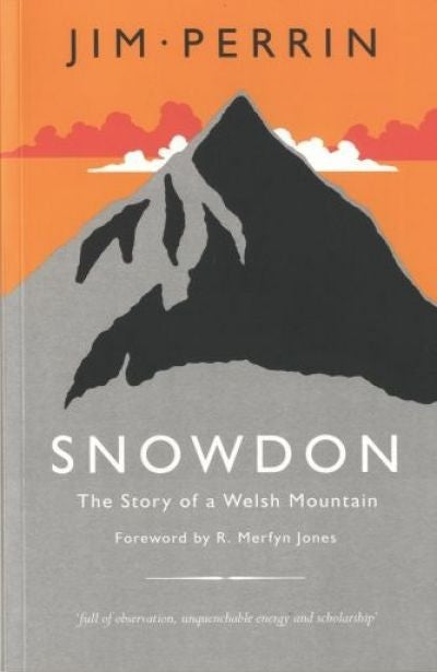Clawr llyfr / Book cover: Snowdon - The Story of a Welsh Mountain