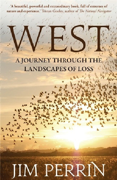 Clawr llyfr / Book cover: West - A Journey Through the Landscape of Loss