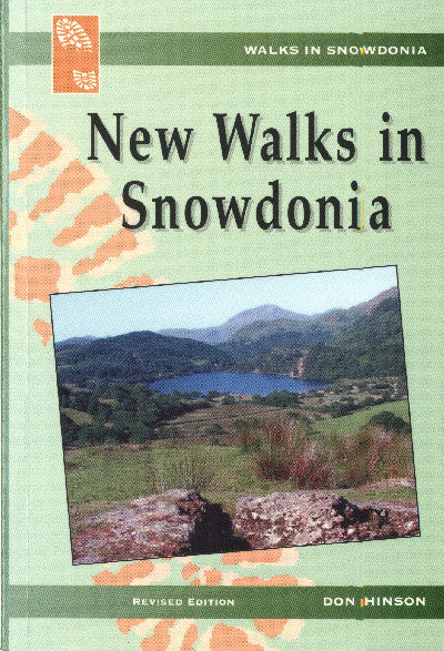 Clawr llyfr / Book cover: New Walks in Snowdonia